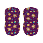 Cute Cartoon Virgo Pattern Print Bar Stool Covers