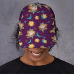 Cute Cartoon Virgo Pattern Print Baseball Cap