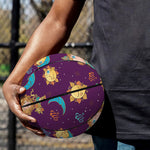 Cute Cartoon Virgo Pattern Print Basketball