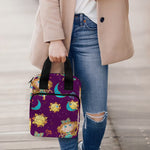 Cute Cartoon Virgo Pattern Print Bible Tote Bag