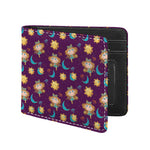Cute Cartoon Virgo Pattern Print Bifold Wallet