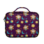 Cute Cartoon Virgo Pattern Print Briefcase Bible Bag
