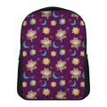 Cute Cartoon Virgo Pattern Print Casual Backpack