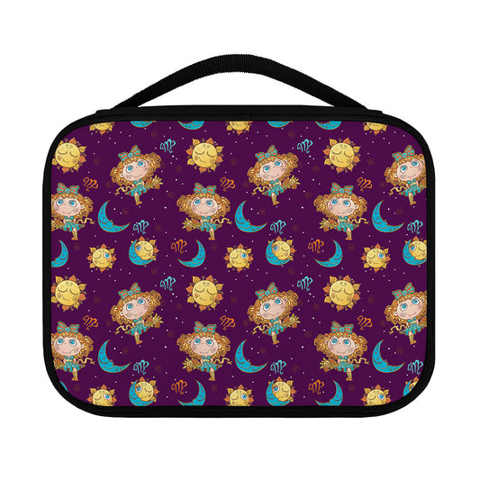 Cute Cartoon Virgo Pattern Print Classic Bible Case