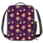 Cute Cartoon Virgo Pattern Print Crossbody Lunch Bag