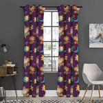 Cute Cartoon Virgo Pattern Print Curtain