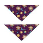 Cute Cartoon Virgo Pattern Print Dog Bandana
