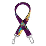 Cute Cartoon Virgo Pattern Print Dog Seat Belt