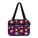 Cute Cartoon Virgo Pattern Print Double Strap Bible Bag