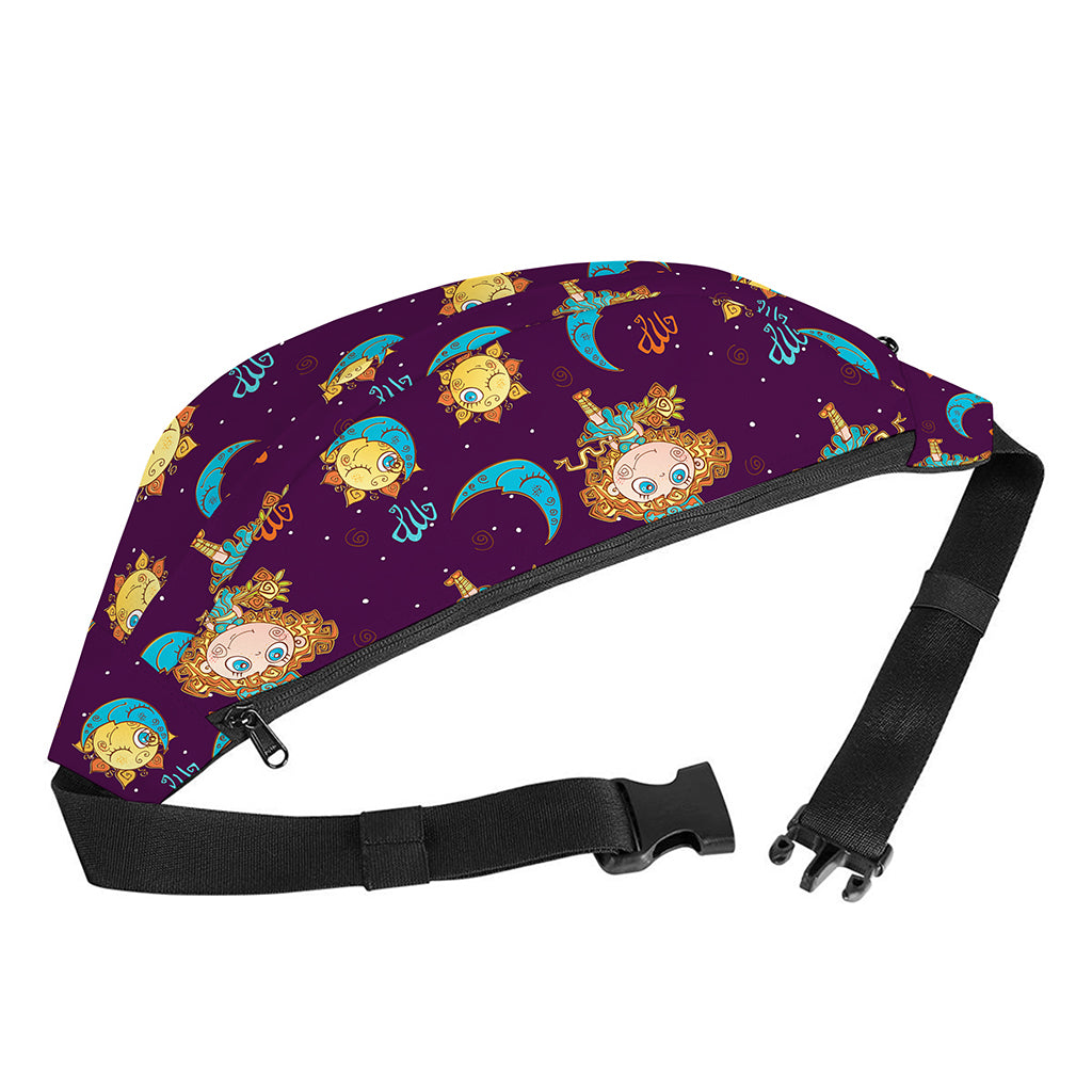 Cute Cartoon Virgo Pattern Print Fanny Pack