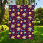 Cute Cartoon Virgo Pattern Print Garden Flag
