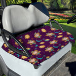 Cute Cartoon Virgo Pattern Print Golf Cart Seat Cover