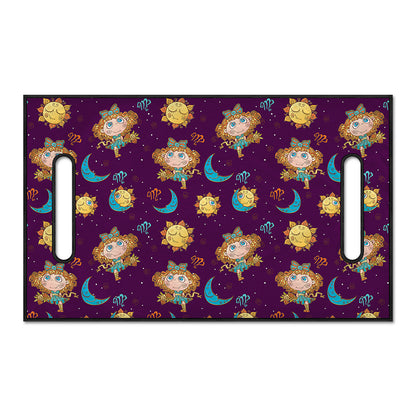 Cute Cartoon Virgo Pattern Print Golf Cart Seat Cover