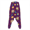 Cute Cartoon Virgo Pattern Print Hammer Pants