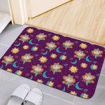Cute Cartoon Virgo Pattern Print Indoor Door Mat