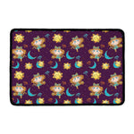 Cute Cartoon Virgo Pattern Print Kitchen Mat