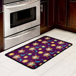 Cute Cartoon Virgo Pattern Print Kitchen Mat