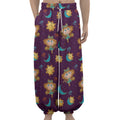 Cute Cartoon Virgo Pattern Print Lantern Pants