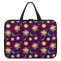 Cute Cartoon Virgo Pattern Print Laptop Sleeve With Handle