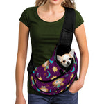 Cute Cartoon Virgo Pattern Print Pet Sling Carrier