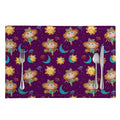 Cute Cartoon Virgo Pattern Print Placemat