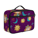 Cute Cartoon Virgo Pattern Print Portable Lunch Bag