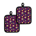 Cute Cartoon Virgo Pattern Print Pot Holders