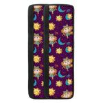 Cute Cartoon Virgo Pattern Print Refrigerator Handle Covers