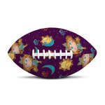 Cute Cartoon Virgo Pattern Print Rugby Ball