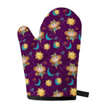 Cute Cartoon Virgo Pattern Print Single Oven Mitt