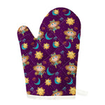 Cute Cartoon Virgo Pattern Print Single Oven Mitt