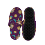 Cute Cartoon Virgo Pattern Print Slippers