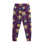 Cute Cartoon Virgo Pattern Print Sweatpants