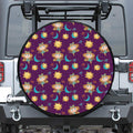 Cute Cartoon Virgo Pattern Print Tire Cover