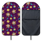 Cute Cartoon Virgo Pattern Print Waterproof Car Seat Cover