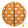 Cute Chicken Emoji Pattern Print Basketball