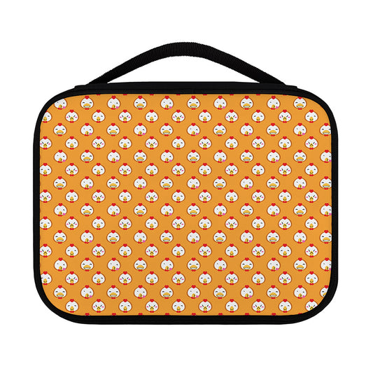 Cute Chicken Emoji Pattern Print Classic Bible Case