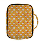 Cute Chicken Emoji Pattern Print Front Pocket Bible Bag