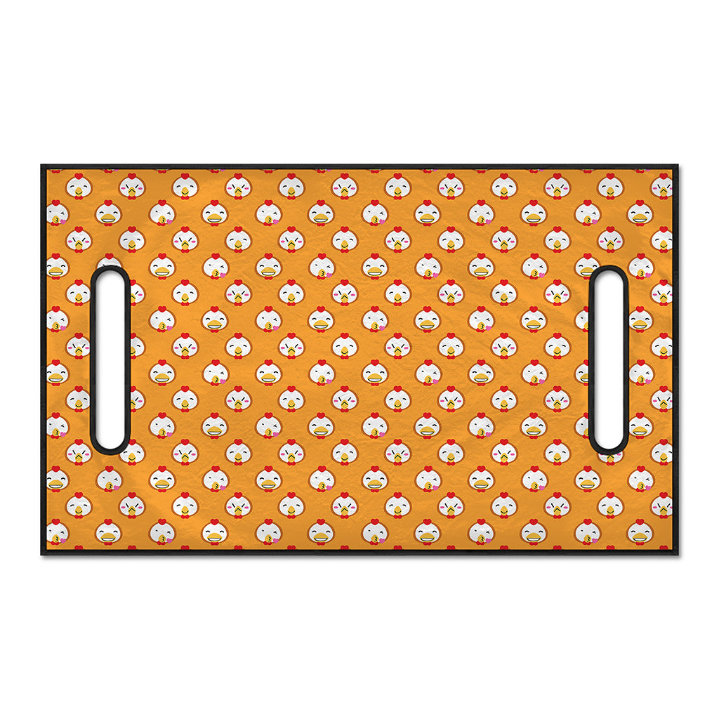 Cute Chicken Emoji Pattern Print Golf Cart Seat Cover