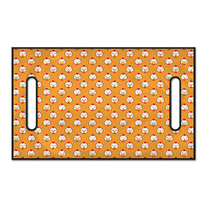 Cute Chicken Emoji Pattern Print Golf Cart Seat Cover