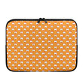 Cute Chicken Emoji Pattern Print Laptop Sleeve
