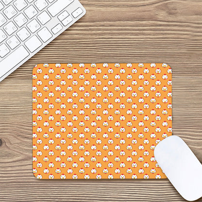 Cute Chicken Emoji Pattern Print Mouse Pad