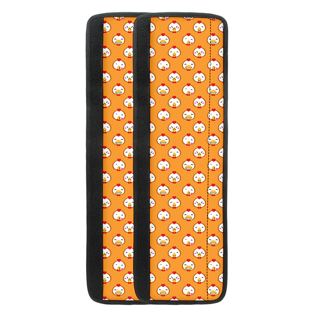 Cute Chicken Emoji Pattern Print Refrigerator Handle Covers