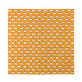 Cute Chicken Emoji Pattern Print Silk Bandana