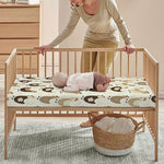 Cute Chicken Pattern Print Baby Crib Sheet