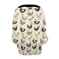 Cute Chicken Pattern Print Baby Seat Cover