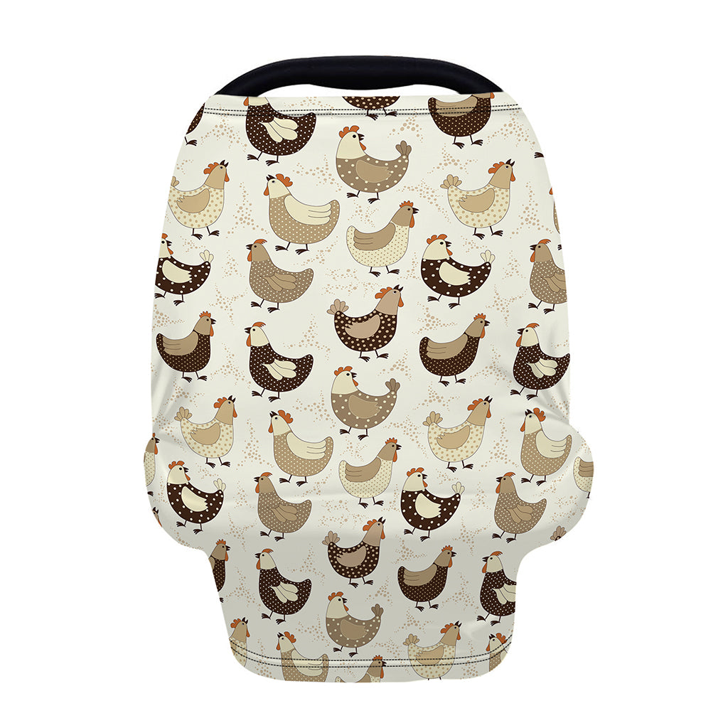 Cute Chicken Pattern Print Baby Seat Cover