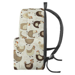 Cute Chicken Pattern Print Backpack