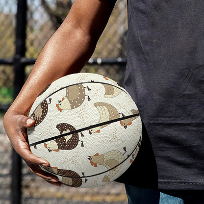 Cute Chicken Pattern Print Basketball