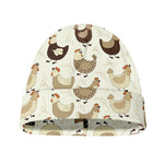 Cute Chicken Pattern Print Beanie